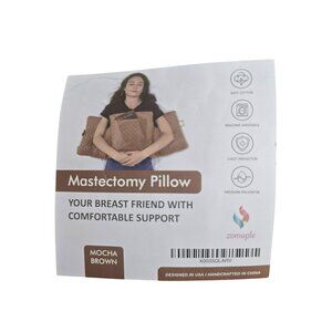 Mocha Brown Mastectomy Pillow
